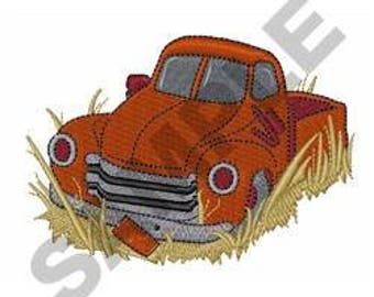 Rusty Truck - Machine Embroidery Design