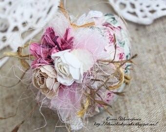 Easter Eggs. Decoupage. Shabby chic. Easter Home Decor. Decorative Easter Eggs. Easter Gifts. Easter Decorations. Wooden eggs. Roses.