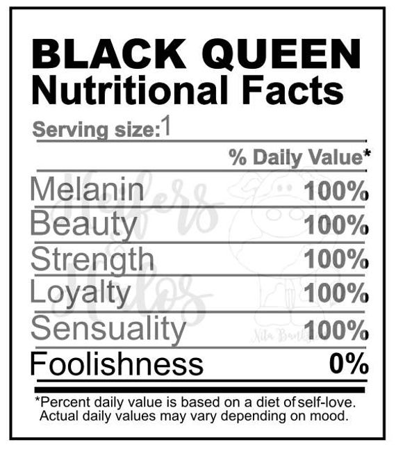Download Black Queen Nutritional Facts