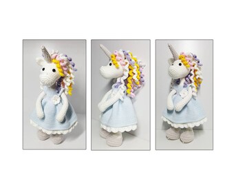 amigurumi,crochet pattern Unicorn