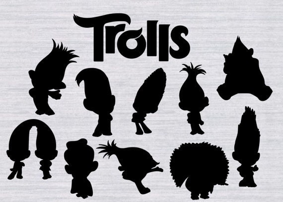 Free Trolls SVG For Cricut