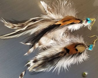 Feather Earrings: Into the Mystic