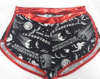 Ouija board Sassmaster style roller derby shorts