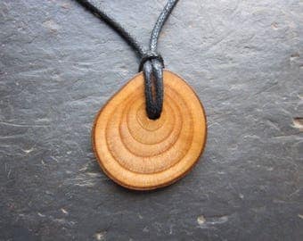 Natural Wood Pendant - English Ash - for Healing.
