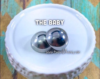 1″ THE BABY Bath Bomb Mold, Heavy Duty, Stainless Steel