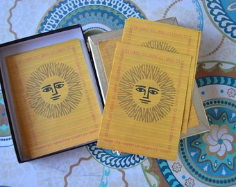 Box of Vintage Sun Print Bookplates