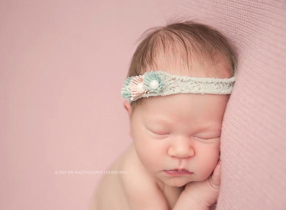 items similar to baby headband newborn headband pink items similar to baby headband blush pink and turquoise items similar to baby headband newborn headband pink items similar to baby headband blush pink and turquoise