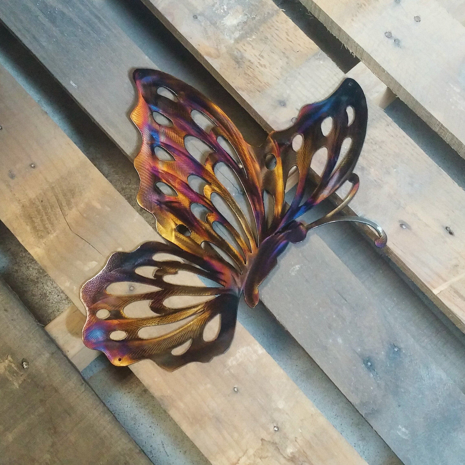 Butterfly Metal Art Wall Decoration Sign