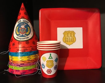 Odd Squad Birthday Party SUPER PACK for 8