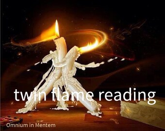 TWIN FLAME READING - Intuitive Love Psychic Medium - Email with Pdf