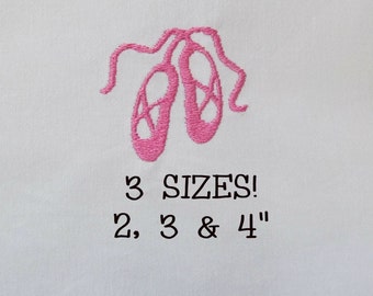 Buy 1 Get 1 Free! Ballet Shoes Ballet Slippers Ballerina Embroidery Design Ballerina Shoes Ballerina Slippers Mini Ballet Slippers Small