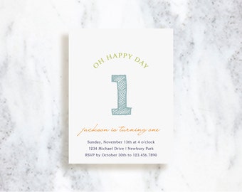 Birthday Invitations | Happy Day