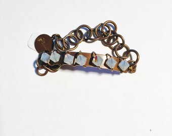 Sand Opal AB Swavorski Crystal Bracelet