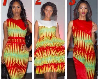 African Ankara Dresses/Jumper; African Dinner Dress, African Clothing; African Print Dress; African Clothing; African Ankara Maxi Dress