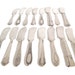 Individual Butter Spreaders Small Butter Knives Mismatched Flatware Silverplate Silverware