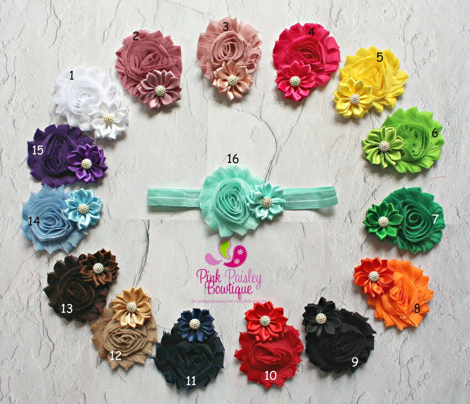 Newborn Headbands Baby Headband Light Pink Headband Baby