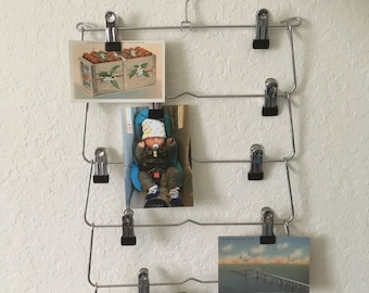 Clip skirt hanger, Metal clip photo display