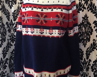 Vintage Inspired Acrylic Fiber Sweater