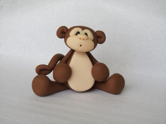 Polymer Clay Monkey