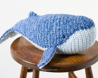 Baby Humpback Whale Amigurumi Crochet Pattern