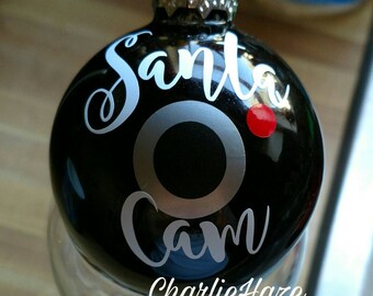 Santa Cam, Santa Camera Ornament, Ornament, Christmas
