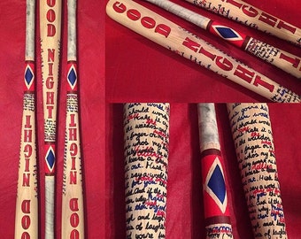 Harley Quinn Suicide Squad Good Night Replica Baseball Bat