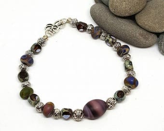 Perfectly Purple Bohemian Bracelet - Perfectly Purple Bracelet - Purple Bracelet - Bohemian Bracelet