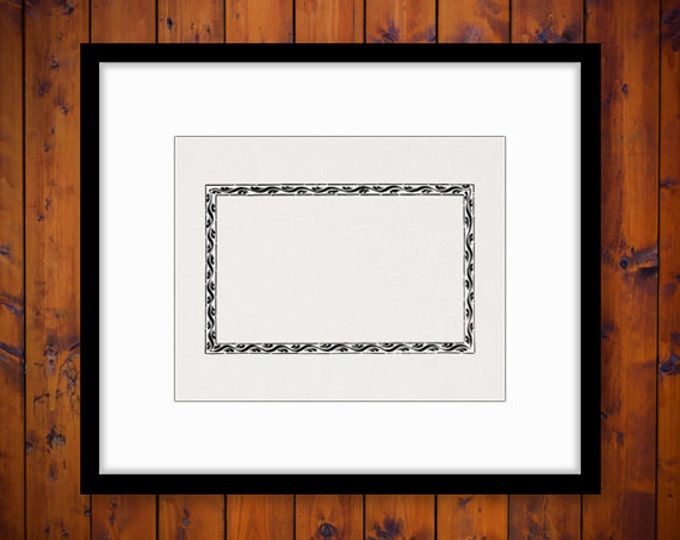 Digital Elegant Frame Design Graphic Image Download Printable Vintage Clip Art Jpg Png Eps HQ 300dpi No.658