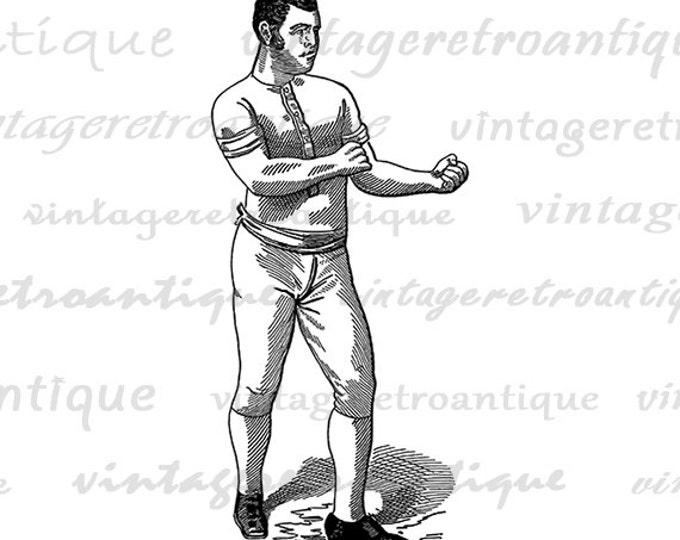 Digital Printable Antique Fighter Download Image Graphic Artwork Vintage Clip Art Jpg Png Eps HQ 300dpi No.4263