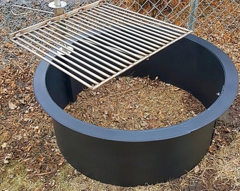 36 Diameter Stainless Steel Fire Pit Ring Liner-Insert