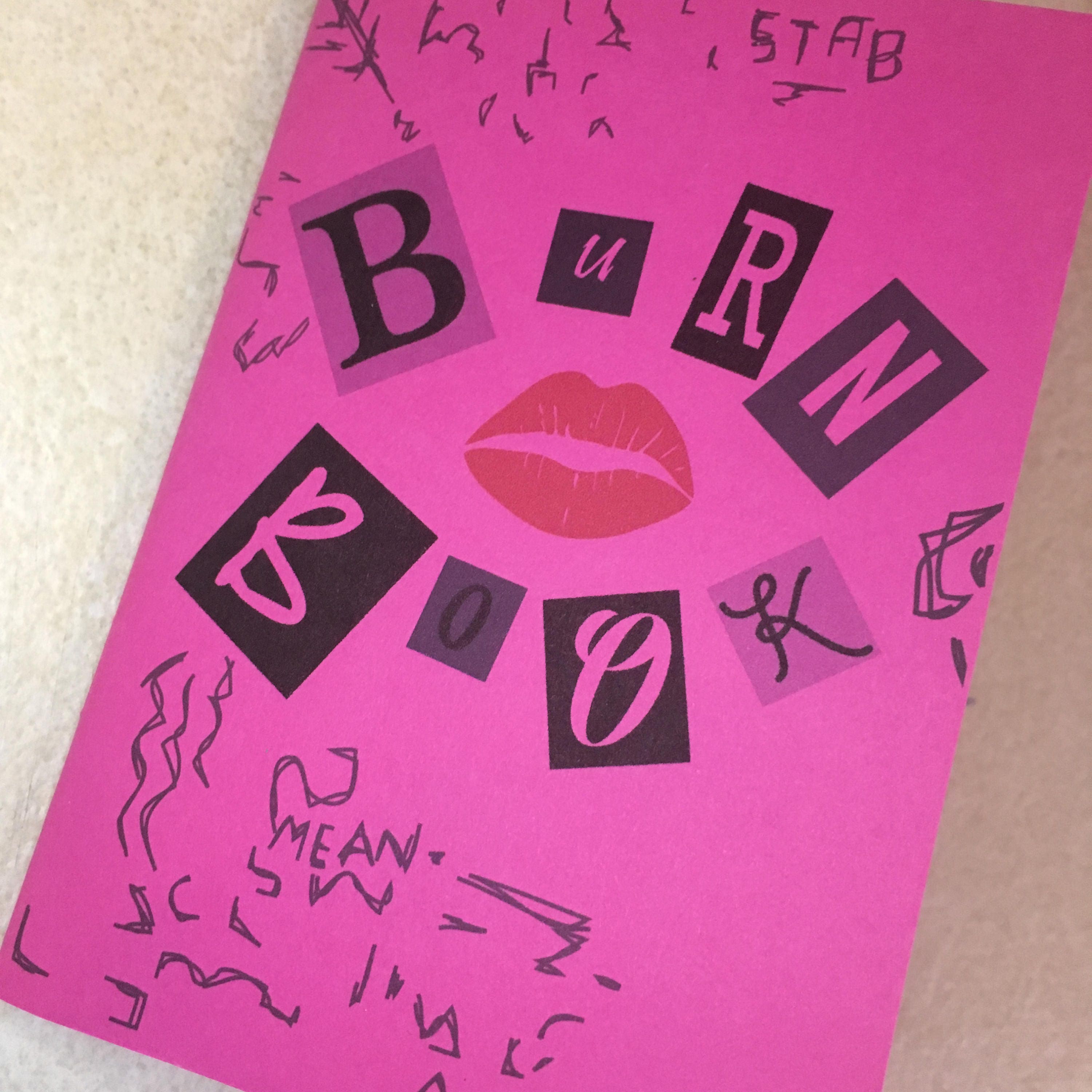 Mini Notebook // Burn Book