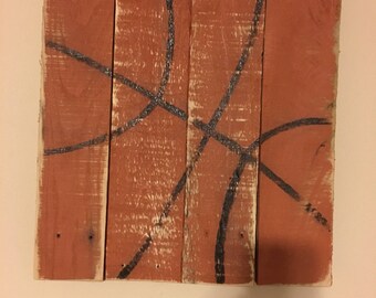 Rustic Basketball Sign//Teen Bedroom Decor//Sports Decor//Sports Sign//Basketball Decor//Boys Bedroom Decor//Rustic Sports Sign//Wooden Sign