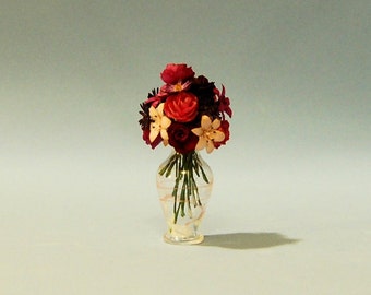 1 inch scale miniature-Floral Arrangement
