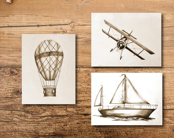 Adventure Nursery Decor - Adventure Nursery Art - Adventure Art - Adventure Theme Nursery