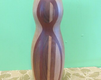 Original 1994 David L Collier Wooden Inlaid Kaleidoscope - Signed