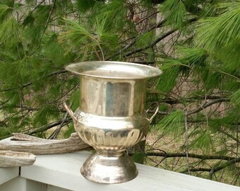 International Silver Company Silver Two Handle Champagne Bucket