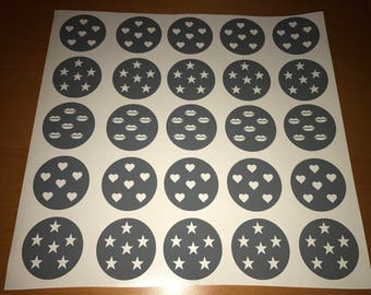 Lipsense Tester Stencils
