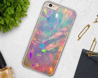 Opal iPhone Case 7 Crystal iPhone 6S Case Opal Print iPhone 6 Case Opal Samsung Galaxy S6 Case, Crystal Print Galaxy S7