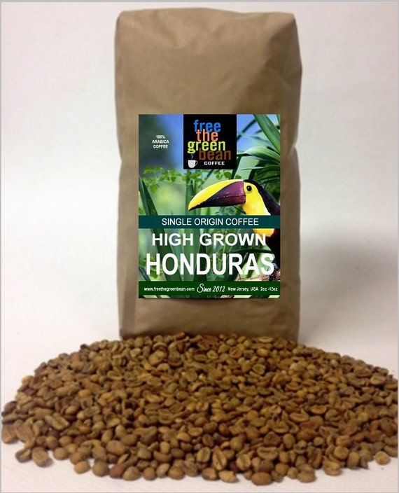 Highgrown HONDURAS coffee. Beans from Central America are one