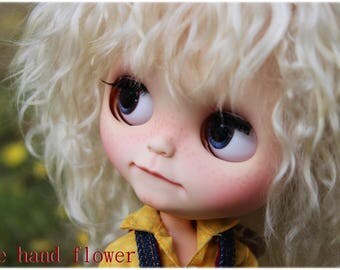 OOAK Custom Blythe doll Face up and Customized Blythe.