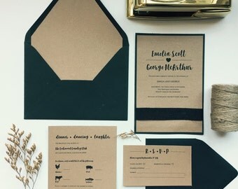 Eco Friendly Black n Kraft