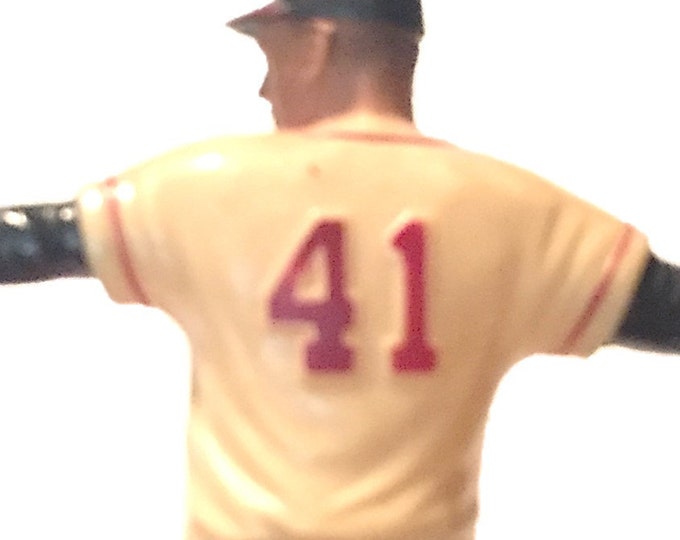 Vintage Eddie Mathews Figurine | Original 1950's Braves Hartland Figurine | MLB Hall of Fame | Vintage MLB