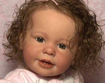 CUSTOM ORDER Reborn Toddler Doll Baby Girl Katie Marie by Ann Timmerman