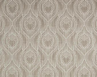 Southern Cotton Bolls Fabric Designer Home Decor Fabric  Designer Neutral Fabric by the Yard Gray Tan Home Decor Fabric Cotton Drapery  Fabric Curtain Fabric Upholstery Fabric Decorating Fabric C755