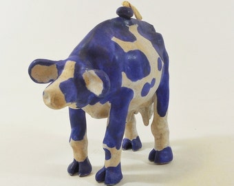 murano glass cow