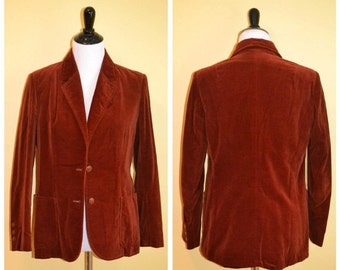 Rust colored suit | Etsy