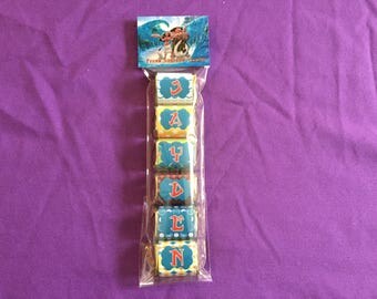 Personalized Moana Hershey Nuggets labels + bags + toppers, Party Favors (good for 10 sets of favors)