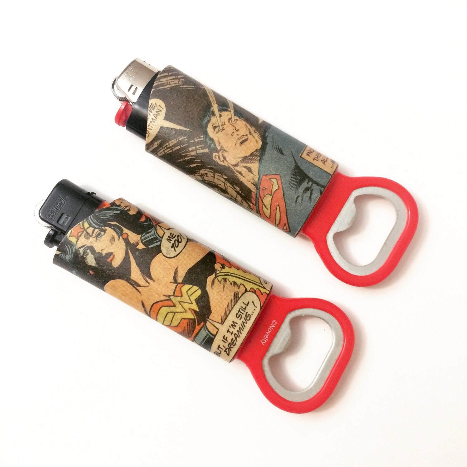 BIC Lighter Case & Bottle Opener Geek Gift Vintage