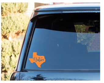 Texas car decal | Texas native car decal | Texas decal | Native decal | Texas Yeti decal | Yeti decal | decals for cars | decals for women