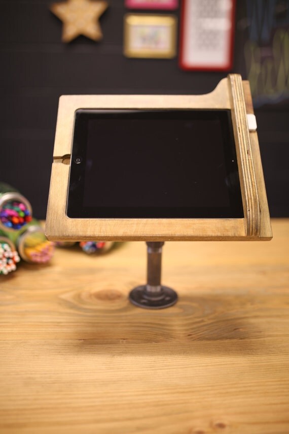 4th Gen iPad Register Stand for Square Reader Industrial Chic